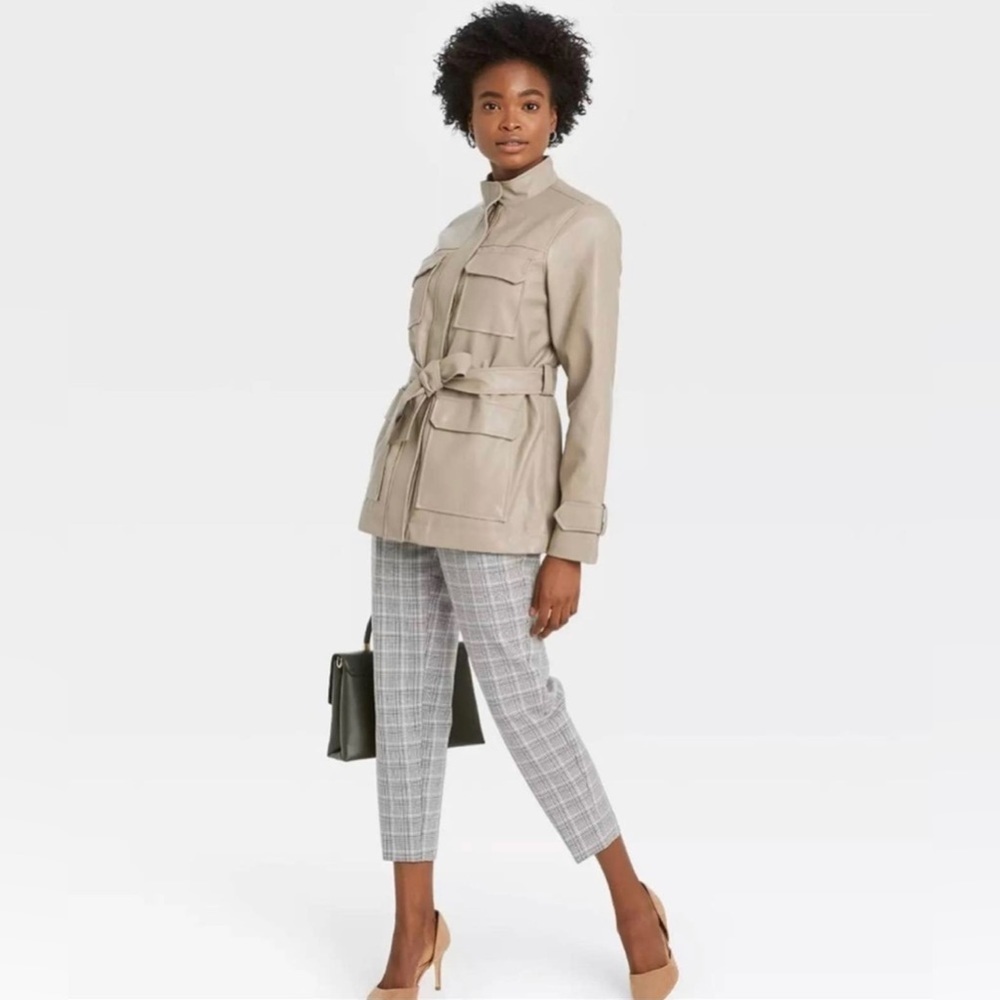 A New Day Frontier Brown faux leather jacket - Picture 4 of 6